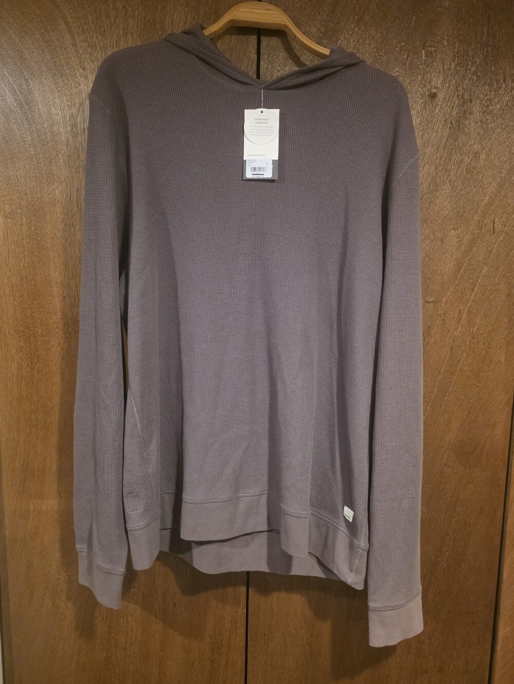 Vuori Waffle Hoodie